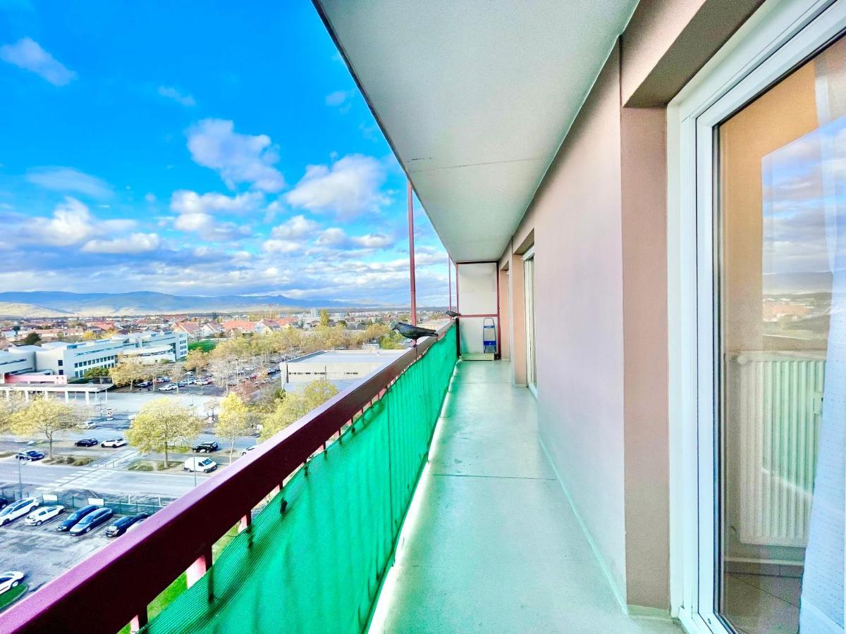 Colmar - La Cigogne - Balcon - Vue Degagee - Netflix - Wifi Fibre - Parking Gratuit - Quartier Populaire Apartamento Exterior foto
