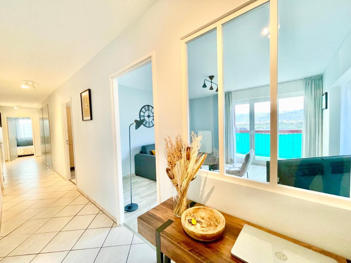Colmar - La Cigogne - Balcon - Vue Degagee - Netflix - Wifi Fibre - Parking Gratuit - Quartier Populaire Apartamento Exterior foto
