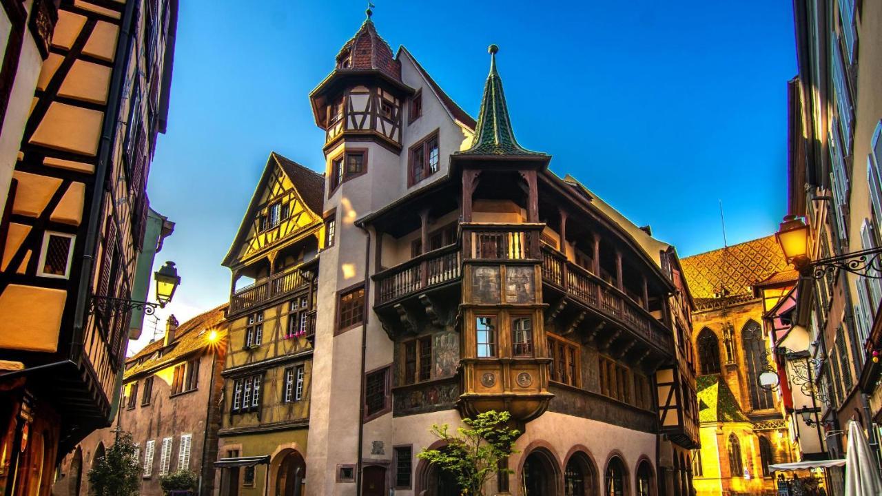 Colmar - La Cigogne - Balcon - Vue Degagee - Netflix - Wifi Fibre - Parking Gratuit - Quartier Populaire Apartamento Exterior foto